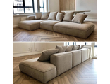 Дизайнерский Большой модульный диван от Афетерия мебель