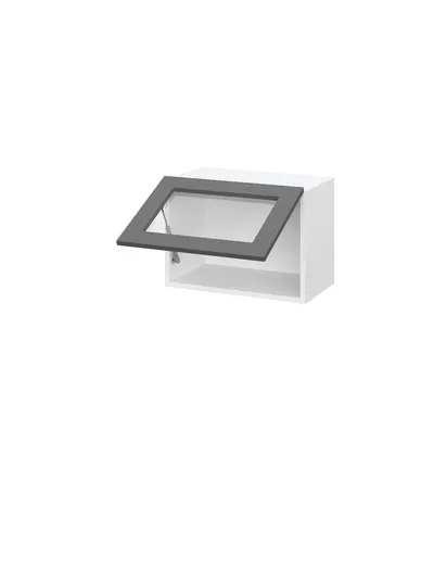 Кельн модульная кухня Шкаф верхний горизонтальный со стеклом ШВГС 500