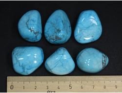 Говлит тонированный, галтовка в ассортименте, Зимбабве (25-30 мм, 15-18 г) №21450