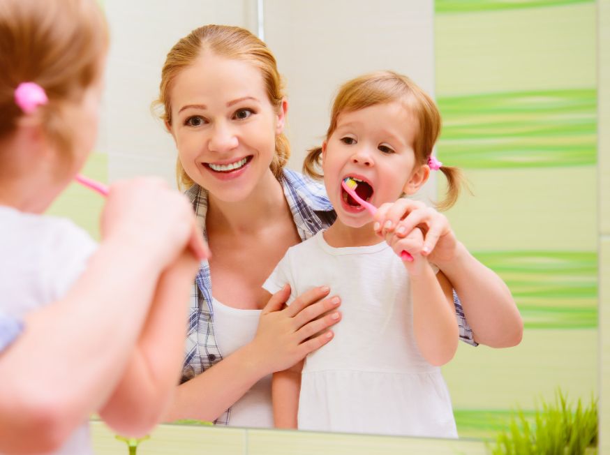 Детская гигиена полости рта, уход за зубами в возрасте 1- 4 года