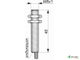 Датчик индуктивный бесконтактный И81-NO-NPN (Л63, НКУ, Lкаб=2,2м)