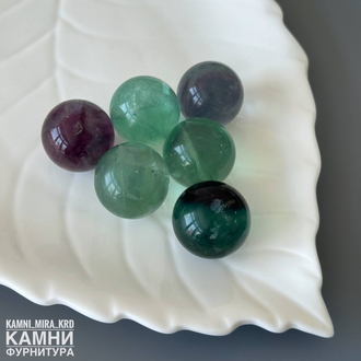 Шар флюорит 24-25 мм, цена за штуку