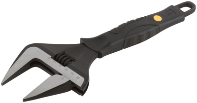 Ключ разводной &quot;Контур&quot;, узкие губки,шкала,экстра увелич.захват,ПВХ наклад на ручку 300 мм(60мм) FIT 70174