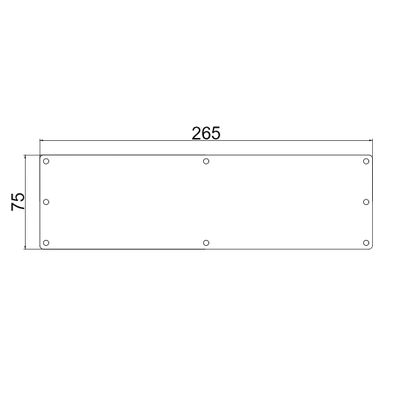 Вставка "нулевого зазора" для пластины под циркулярную пилу 350*450 мм.