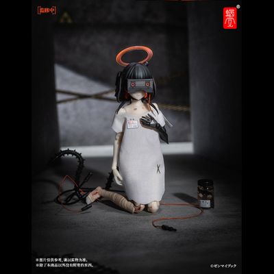 Девочка-киборг (с визором) - Коллекционная фигурка 1/12 SCALE three wise monkeys 01 see no evil (06975212920399) - Snail Shell