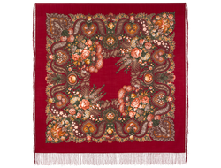 Павловопосадский платок Над серебряной водой 734-5