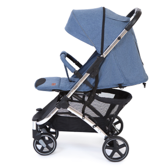 Коляска прогулочная Nuovita Snello Plus Denim Джинсовый