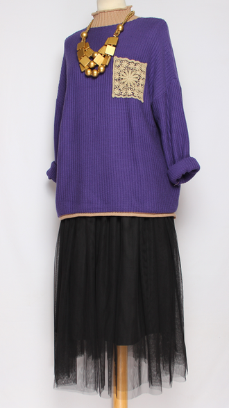 ЮБКА "СЕТКА" чёрная