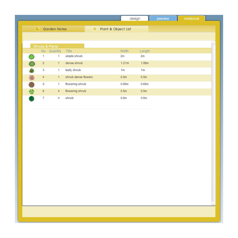 Garden Planner Online on Smallblueprinter Garden Planner
 id=89144