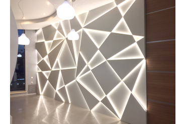 Готовые покрашенные панели.