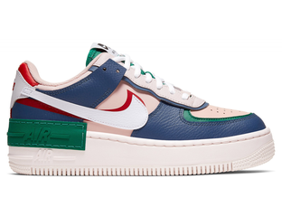 Nike air force pink and blue online