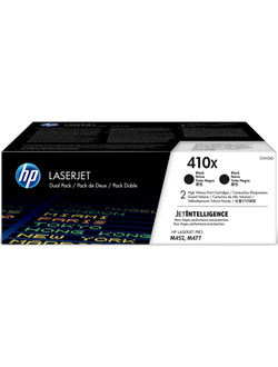 Картридж лазерный HP 410X CF410XD для CLJ Pro M452(2шт/уп)