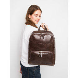 Женский кожаный рюкзак Vicenza Premium brown (арт. 
3105-52)