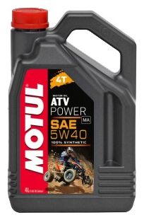 Масло для квадроцикла Motul ATV Power  5W40 4T (Синтетика) - 4Л (105898)