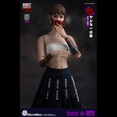 ПРЕДЗАКАЗ - Японская школьница-якудза - Коллекционная фигурка 1/6 Yank? sh?jo (AT045) - Worldbox ?ЦЕНА: 25600 РУБ.?