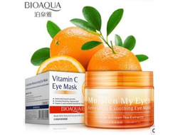 Маски для области вокруг глаз с витамином С и зеленым чаем Vitamin C Eye Mask ,BioAqua