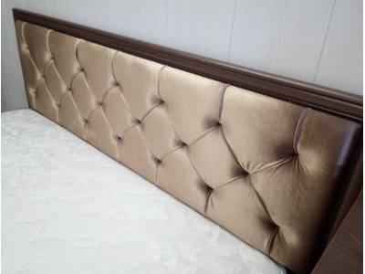 Кровать двуспальная " Габриэлла" 1.6 м с ортопедом (Олмеко)