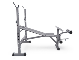 Скамья со стойками под штангу DFC D705