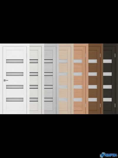 Дверь Оптима Порте царговая экошпон Турин 505АПС.12 молдинг SC/SB купить в Челябинске | КВИРТЕК