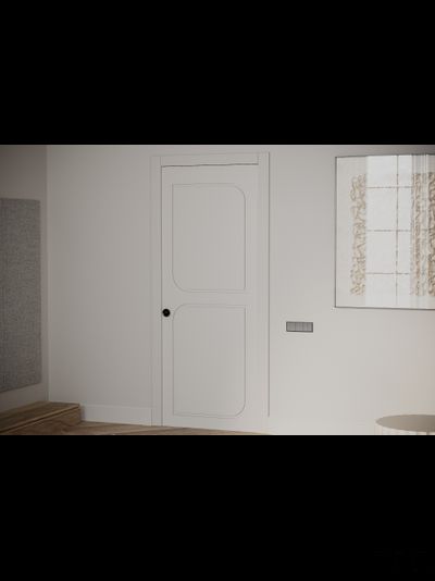 Межкомнатная дверь Eternity Classic Рома, высота 2200-2300 мм, ширина 1100 мм, каркас 58 мм, внутреннего открывания