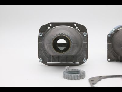 Комплект Koito Q5 D2 H4 с рамками для замены штатных ксеноновых линз автомобиля Nissan Murano Z51 (2009 - н. в. )