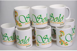 Керамические кружки 330 мл. с логотипом