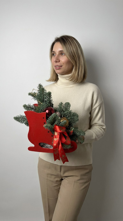 Новогодняя композиция № 1195