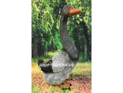 Гусь садовая фигура 50*30см   1,3кг   полистоун Россия 2838/012538*