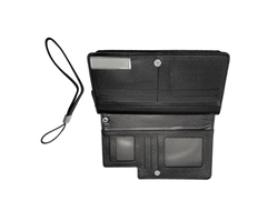 Клатч с металлическими вставками (black right)