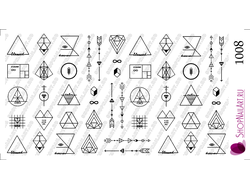 Слайдер дизайн 1008 - Геометрия, символы