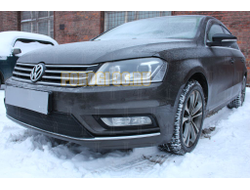 Защита радиатора Volkswagen Passat B7 2013-2015 Style black