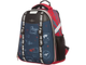 Школьный рюкзак №1School Basic Вокруг Света с ортопедической спинкой (синий)