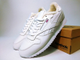 Кроссовки Reebok Classic белые низкие с мехом