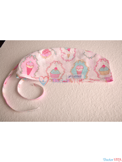 Медицинская шапочка "Сладости"