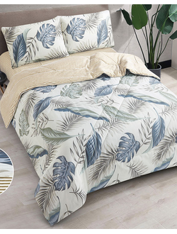 Постельное белье с одеялом TANGO Primavera сатин-твил евро 200x220x1 230x250x1 50x70x2 W400-79