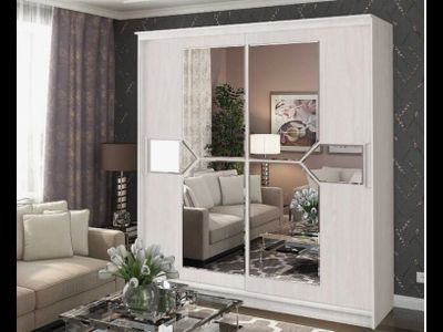 Мираж Шкаф-купе 2,0 (2000*2200*600мм) анкор/зеркало/анкор