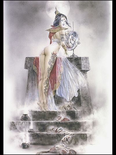 Projects Goddesses Custom Made Luis Royo Art Book