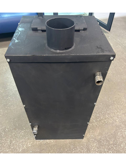 Печь для бассейна и купели на дровах Кристалл (подогрев воды)