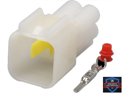 Разъём штыревой 4-х конт. (DJ7041Y-2.3-11 / FW-C-4M-B)