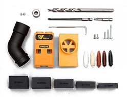 Кондуктор для соединения на "косой шуруп" с пылеудалением