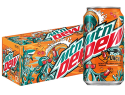 Газированный напиток Mountain Dew Baja Punch 355мл