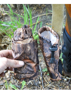 Быстросъёмный чехол на ружьё  "Лёгкий" с чехлом на ремень оружия