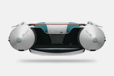 Моторная лодка GLADIATOR E330S морской зеленый-белый