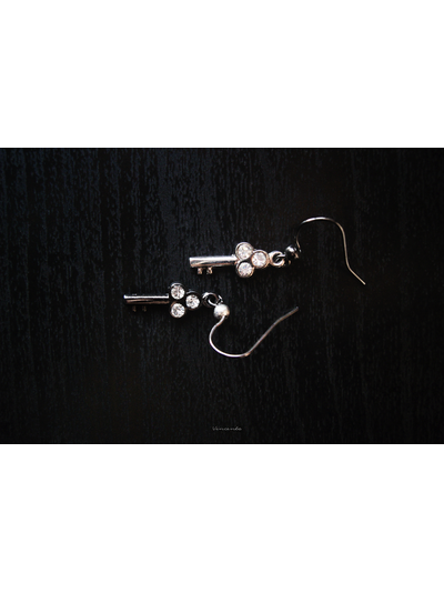 Миниатюрные серьги &quot;Свет Вечерней и Дневной звёзд&quot;