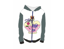 Толстовка 3D с полной запечаткой #12 на День влюблённых, 14 февраля