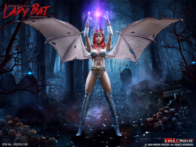 Леди Бэт ФИГУРКА 1/6 scale Lady Bat Figure Mermaid Melody Pichi Pichi Pitch (PL2018-128) - TBLeague