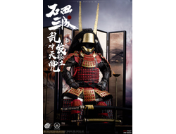 Исида Мицунари - Коллекционная ФИГУРКА 1/6 scale Ishida Mitsunari Red armor and accessories package (EX029) - POPTOYS