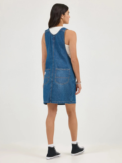 Платье-комбинезон Lee® Women's Loose Bib Denim Overall Dress
