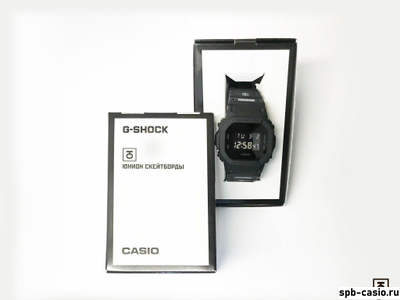 Часы Casio G-Shock DW-5600BB-1E Юнион Скейт