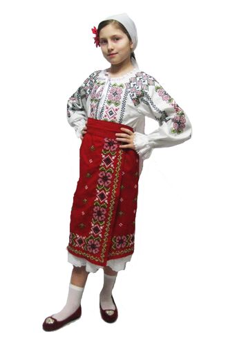 Молдавский национальный костюм 8-10 лет